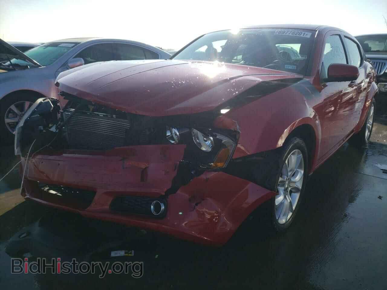 2013 DODGE AVENGER - VIN: 1C3CDZBGXDN756982 - Фото 2