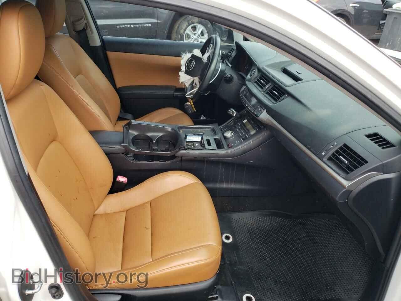 2012 LEXUS CT 200 - VIN: JTHKD5BH4C2088961 - Фото 5