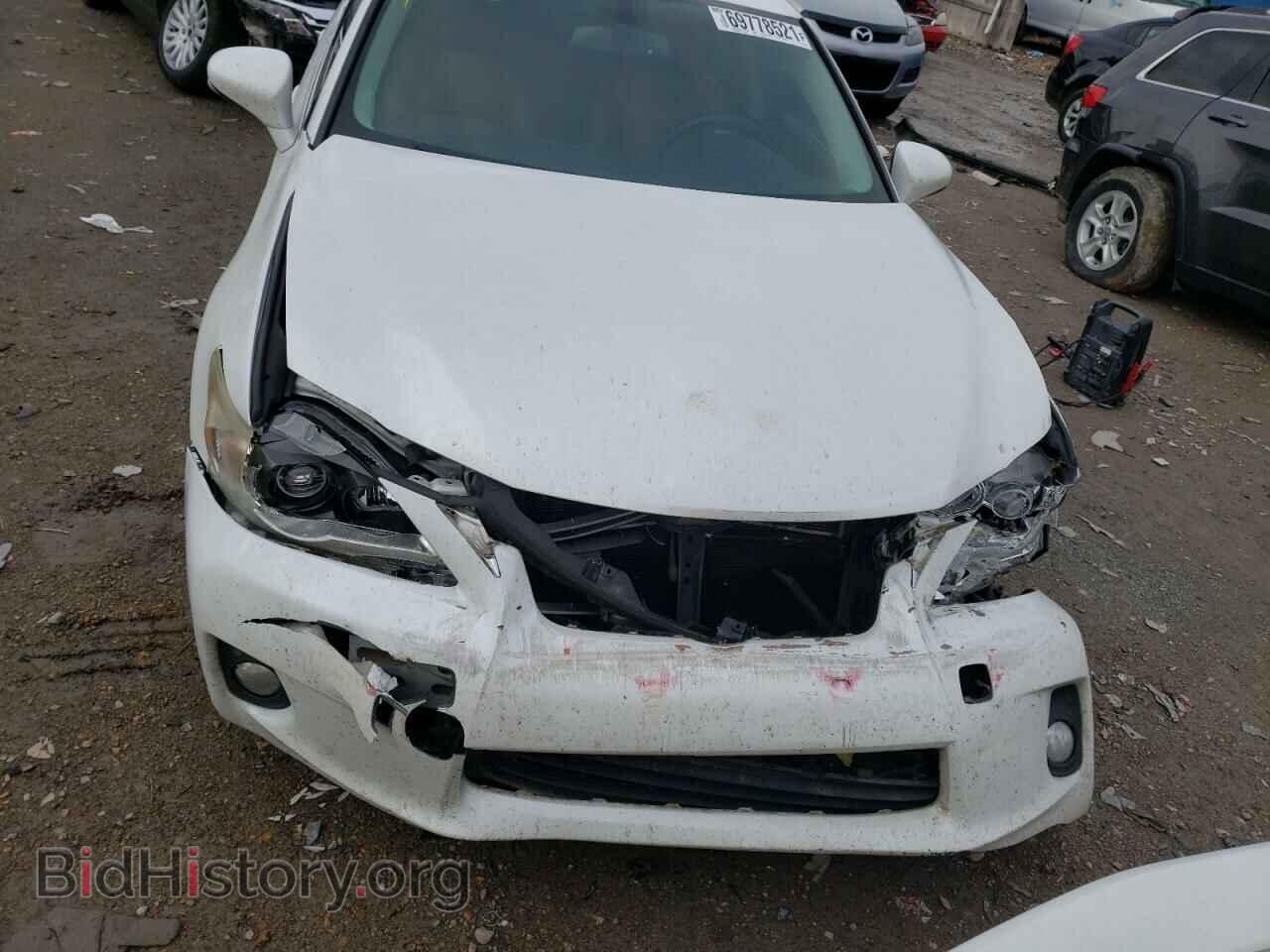 2012 LEXUS CT 200 - VIN: JTHKD5BH4C2088961 - Фото 9