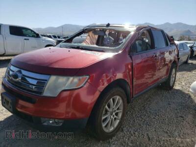2009 Ford EDGE Edge SEL, красный — VIN 2FMDK38C59BA61699, Copart