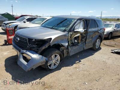 2022 Ford EXPLORER, темно-серый — VIN 1FMSK8BH7NGC20170, Copart