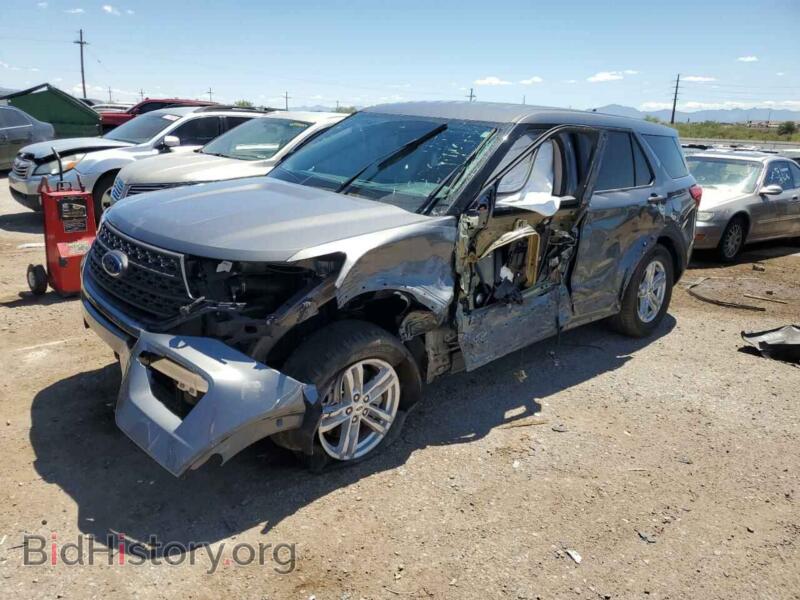 2022 Ford EXPLORER (VIN 1FMSK8BH7NGC20170) — photo 1 of 13, Copart, damage: side