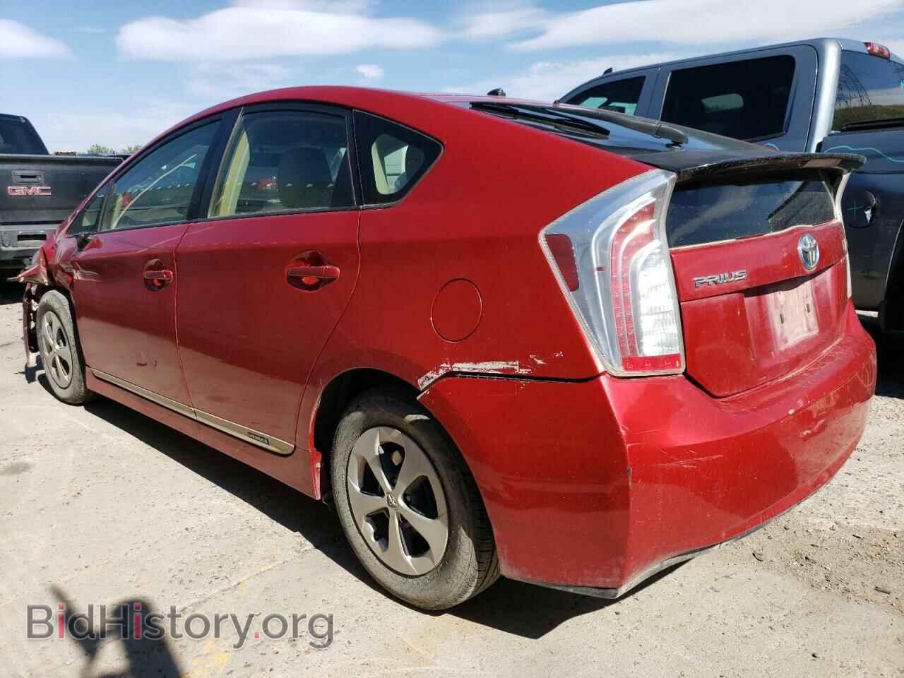 2012 TOYOTA PRIUS - VIN: JTDKN3DU8C1597714 - Фото 2