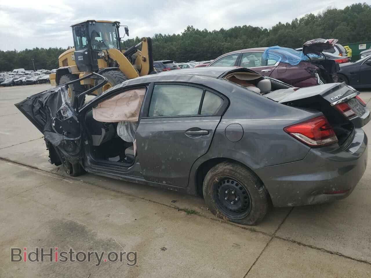 2013 HONDA CIVIC - VIN: 2HGFB2F52DH520013 - Фото 2
