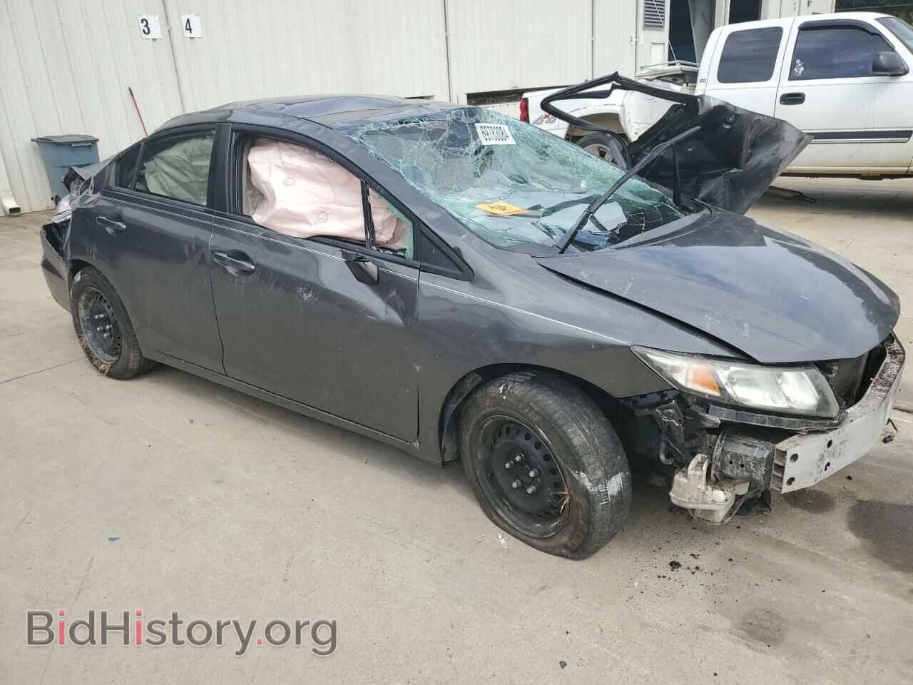 2013 HONDA CIVIC - VIN: 2HGFB2F52DH520013 - Фото 4
