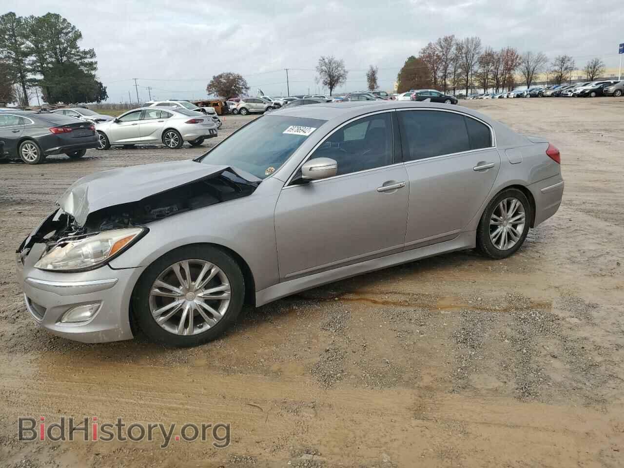 Photo KMHGC4DD0CU158759 - HYUNDAI GENESIS 2012