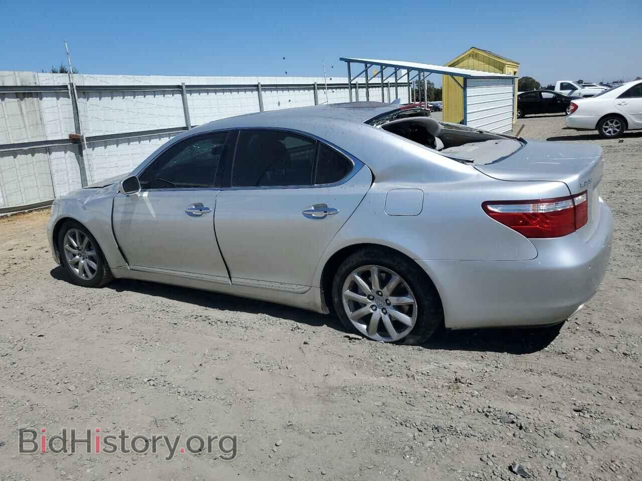 2007 LEXUS LS460 - VIN: JTHBL46F875007468 - Фото 2