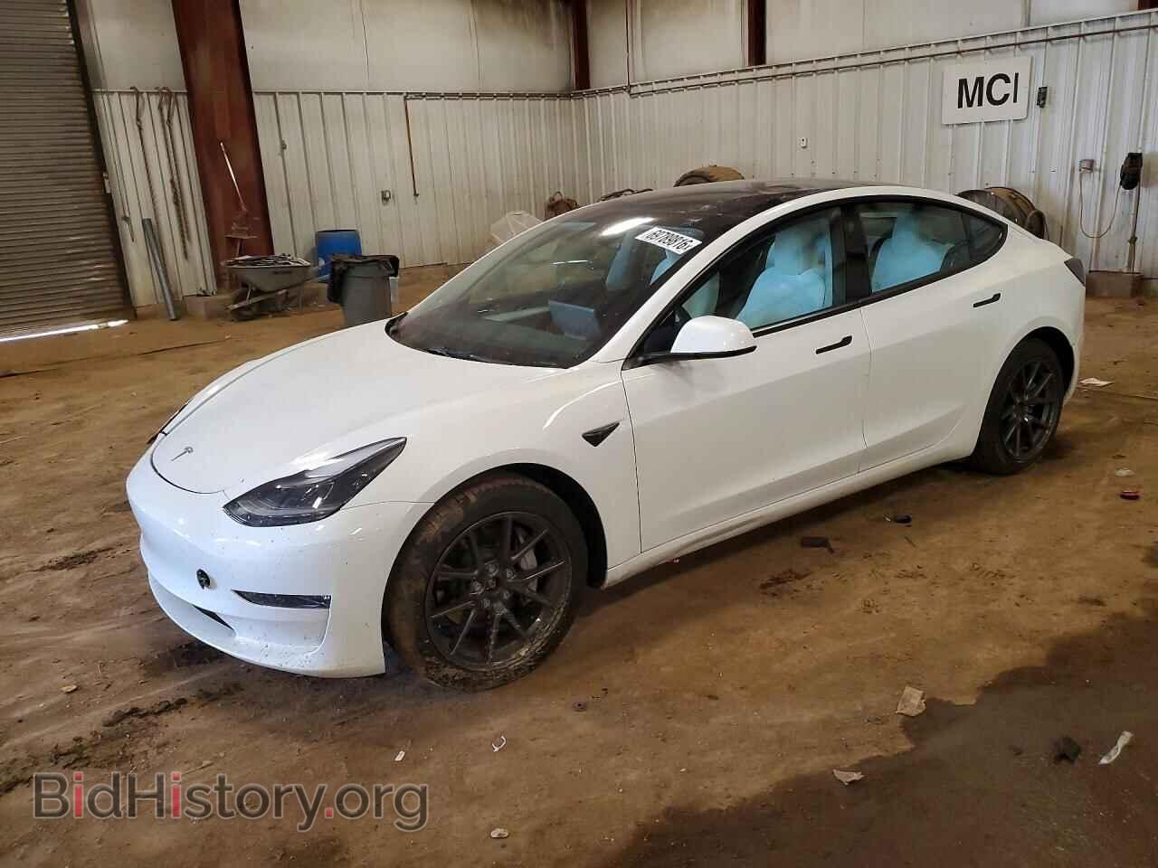 Photo 5YJ3E1EBXMF091994 - TESLA MODEL 3 2021