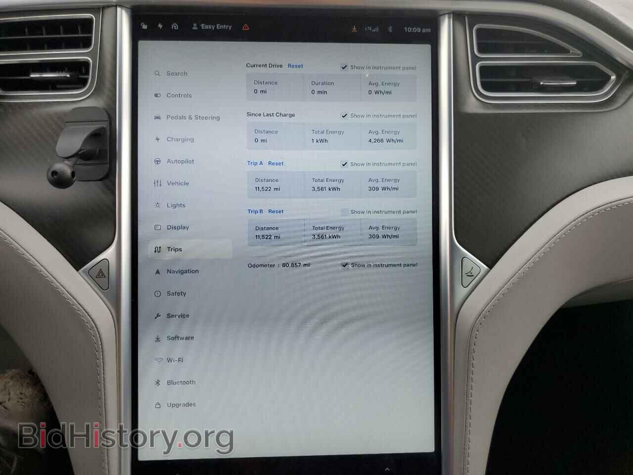 2015 TESLA MODEL S - VIN: 5YJSA1S28FF092835 - Photo 9