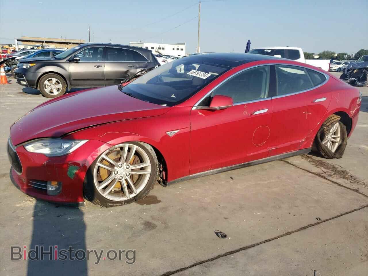 Фотография 5YJSA1H14EFP43701 - TESLA MODEL S 2014
