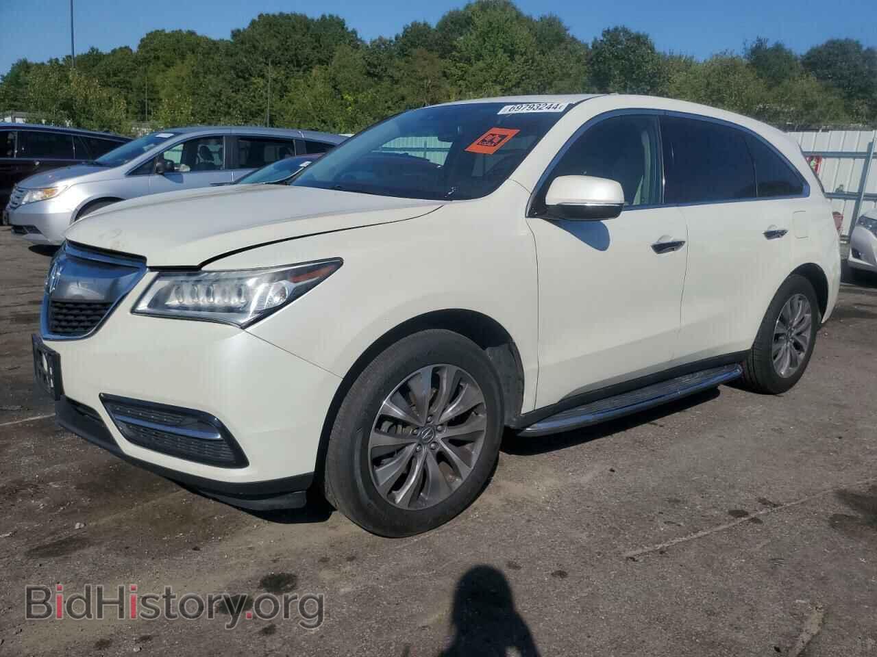 Фотография 5FRYD4H49FB021606 - ACURA MDX 2015
