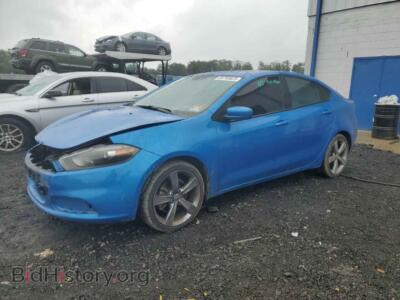 2015 Dodge DART Dart GT, blue — VIN 1C3CDFEB3FD278623, Copart