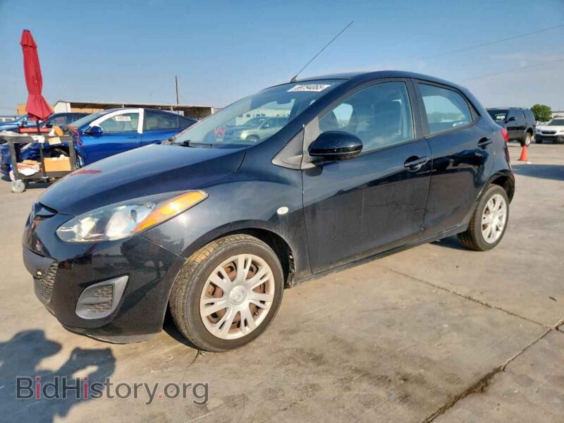 2014 Mazda 2 Sport (VIN JM1DE1KY0E0174444) — photo 1 of 12, Copart, damage: front end