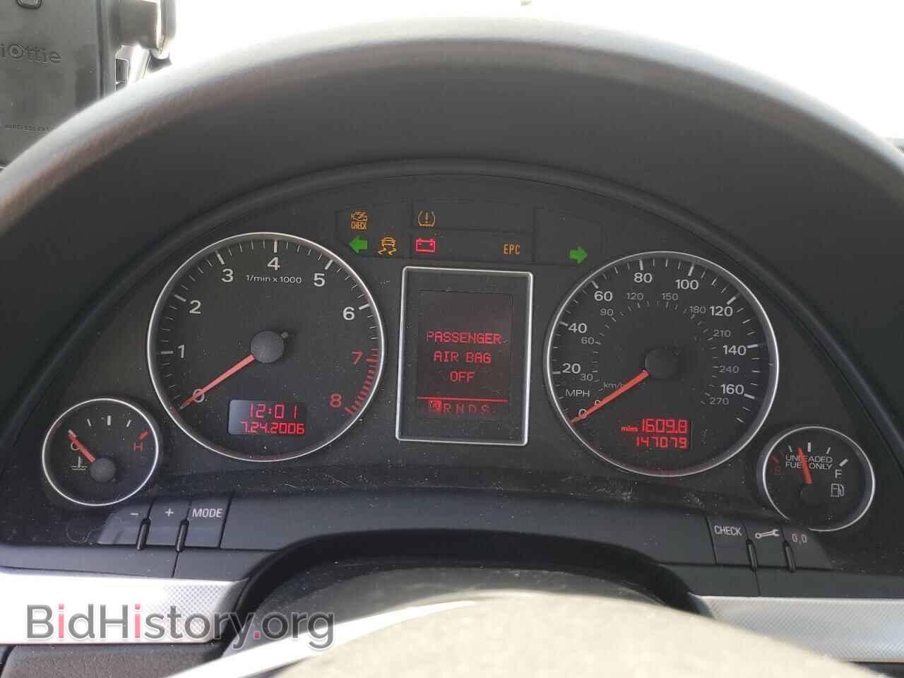 2008 AUDI A4 - VIN: WAUAF78E38A052222 - Фото 9