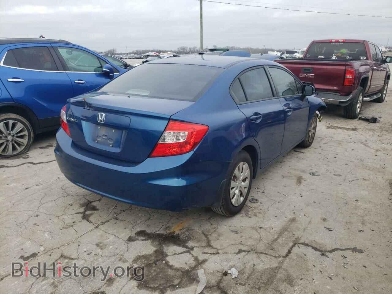 2012 HONDA CIVIC - VIN: 2HGFB2F56CH511104 - Фото 4