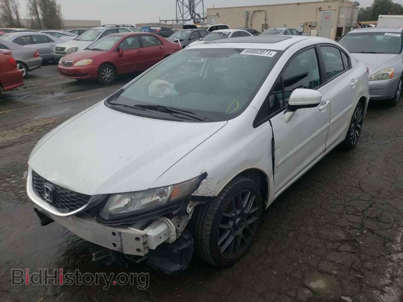 2014 HONDA CIVIC - VIN: 19XFB2F91EE251047 - Фото 2