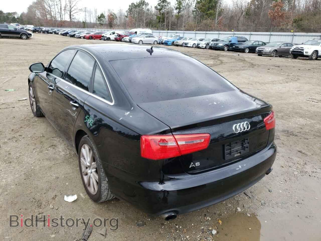 2013 AUDI A6 - VIN: WAUGFAFC8DN121918 - Фото 3