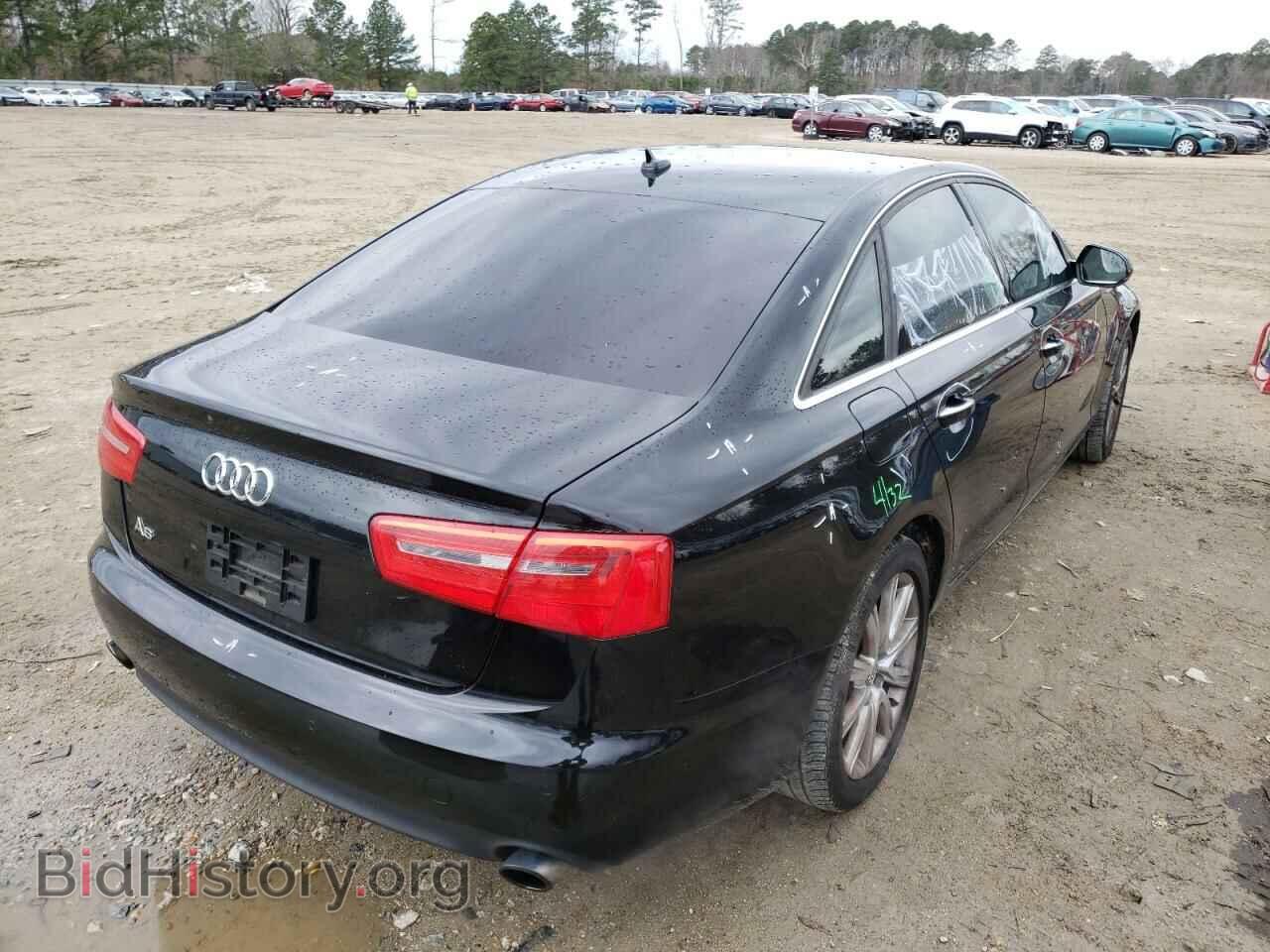2013 AUDI A6 - VIN: WAUGFAFC8DN121918 - Фото 4