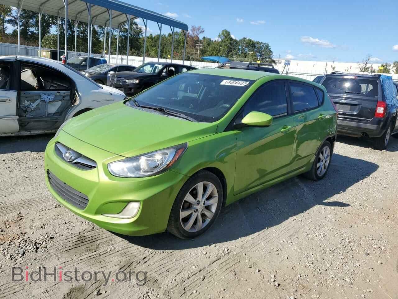 Photo KMHCU5AE0CU002655 - HYUNDAI ACCENT 2012
