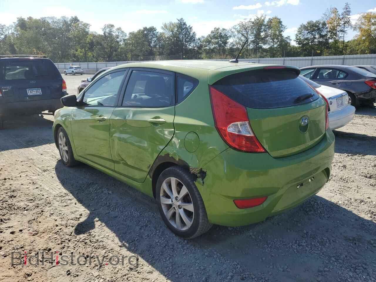 2012 HYUNDAI ACCENT - VIN: KMHCU5AE0CU002655 - Фото 2