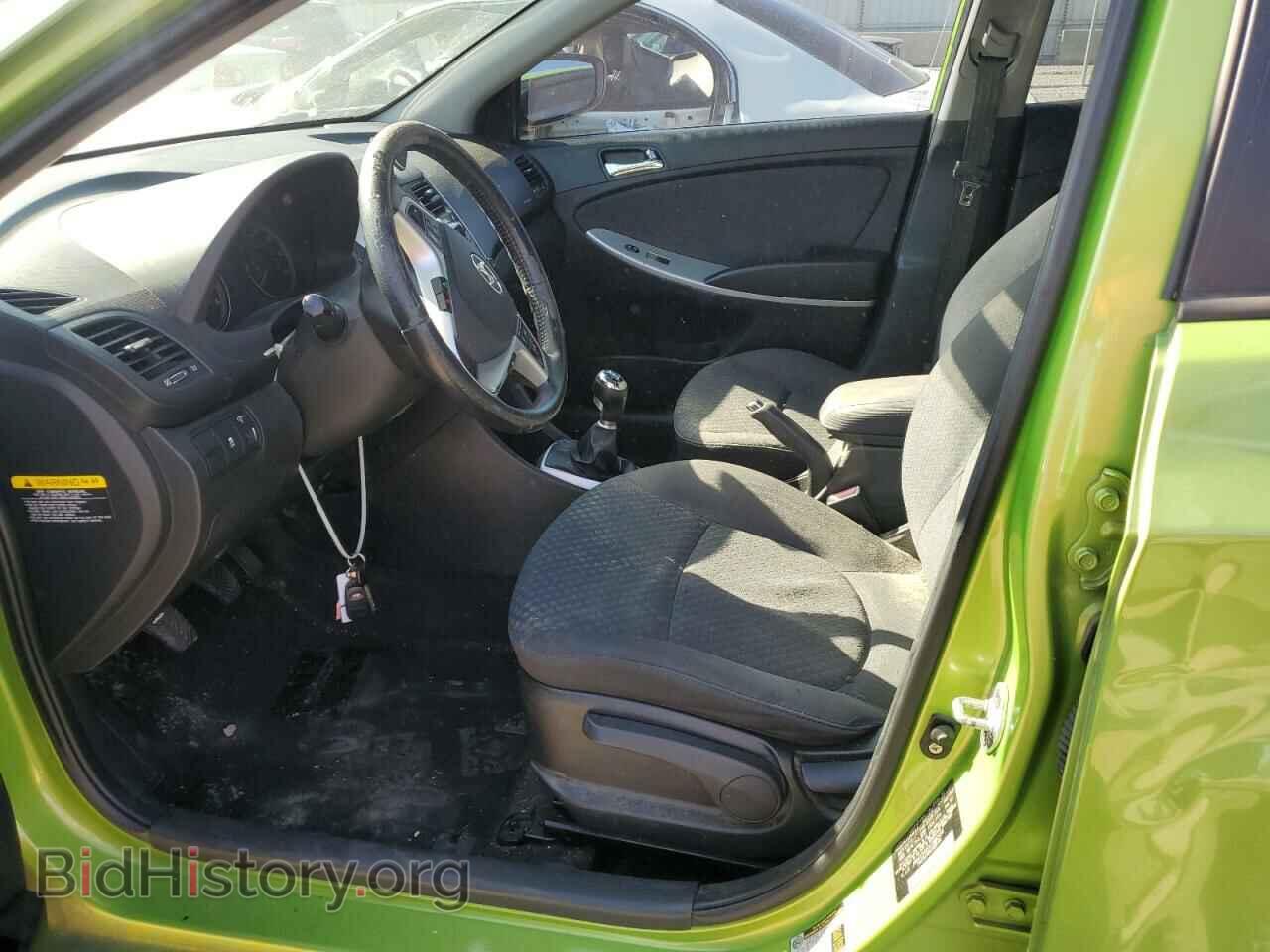 2012 HYUNDAI ACCENT - VIN: KMHCU5AE0CU002655 - Фото 7