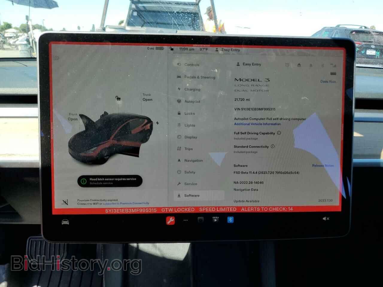 2021 TESLA MODEL 3 - VIN: 5YJ3E1EB3MF995315 - Photo 9