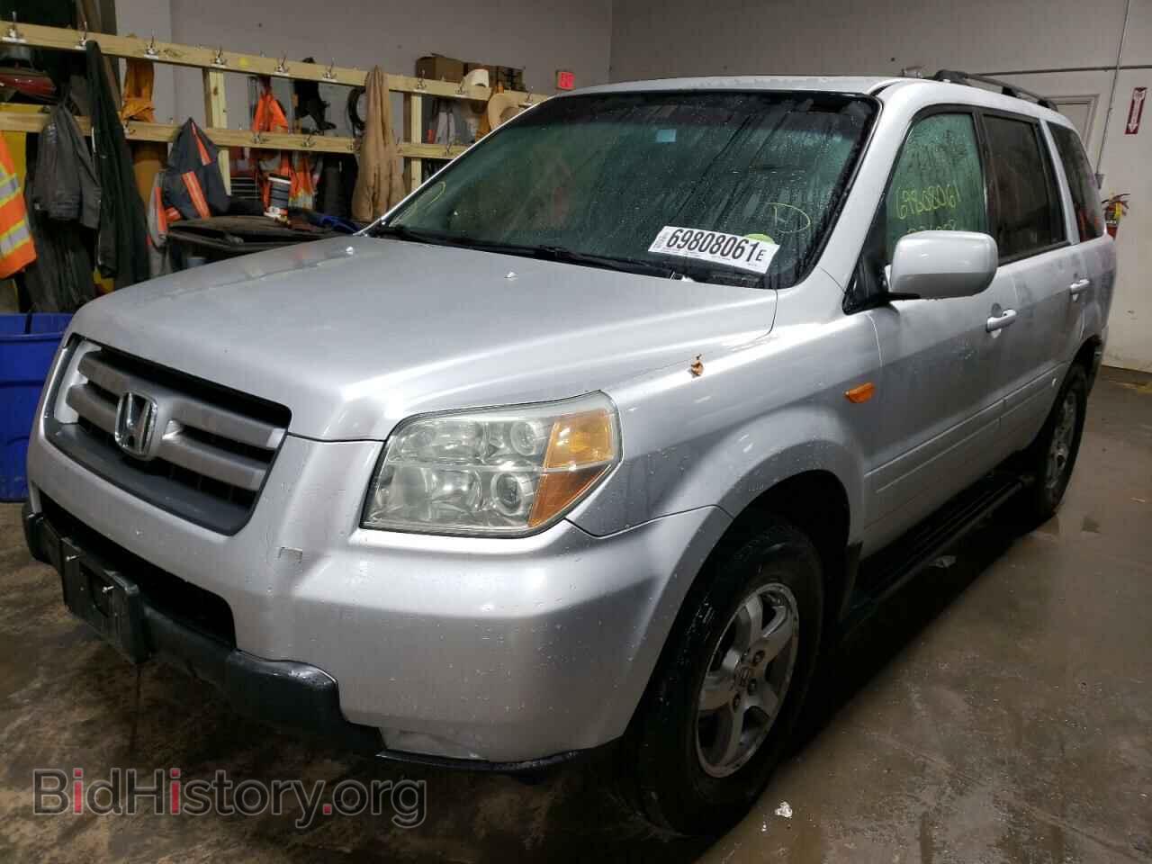 2006 HONDA PILOT - VIN: 2HKYF18626H511737 - Фото 2