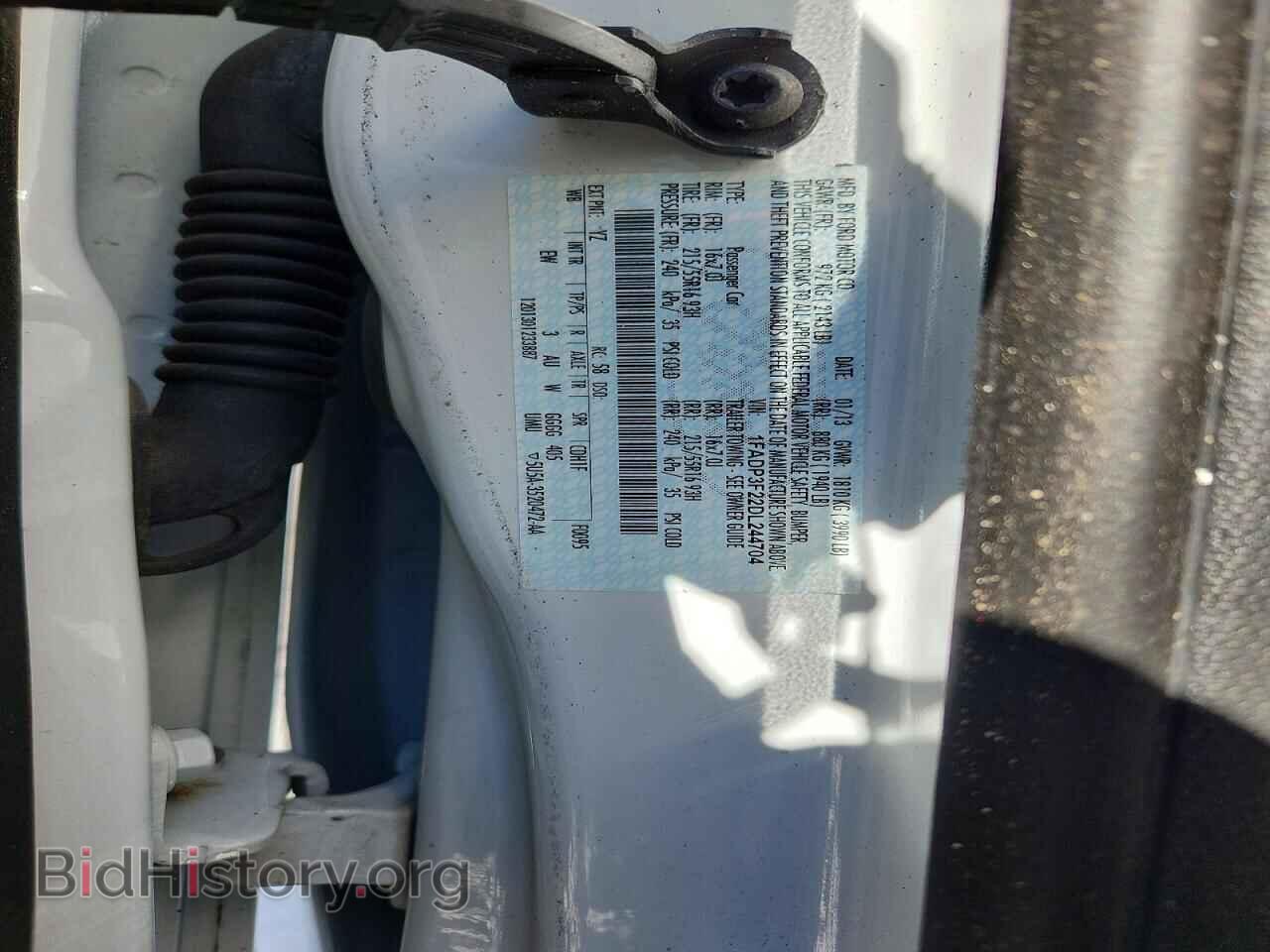 2013 FORD FOCUS - VIN: 1FADP3F22DL244704 - Photo 12