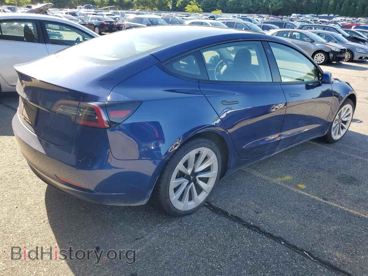 2022 TESLA MODEL 3 - VIN: 5YJ3E1EA3NF286019 - Фото 3