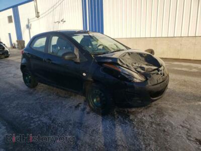 2014 Mazda 2 MAZDA2 SPO, черный — VIN JM1DE1KY1E0184593, Copart