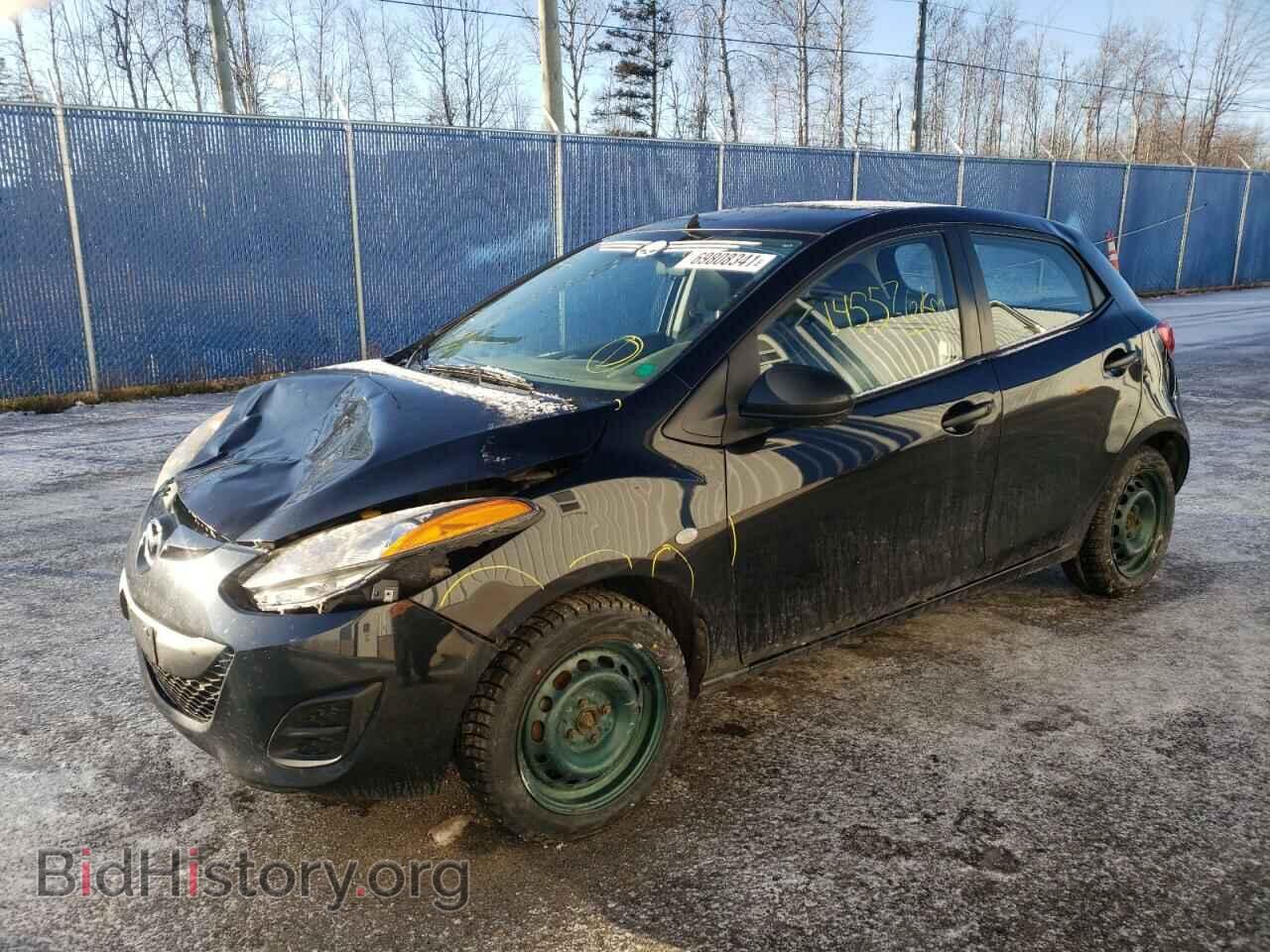 2014 MAZDA 2 - VIN: JM1DE1KY1E0184593 - Фото 2