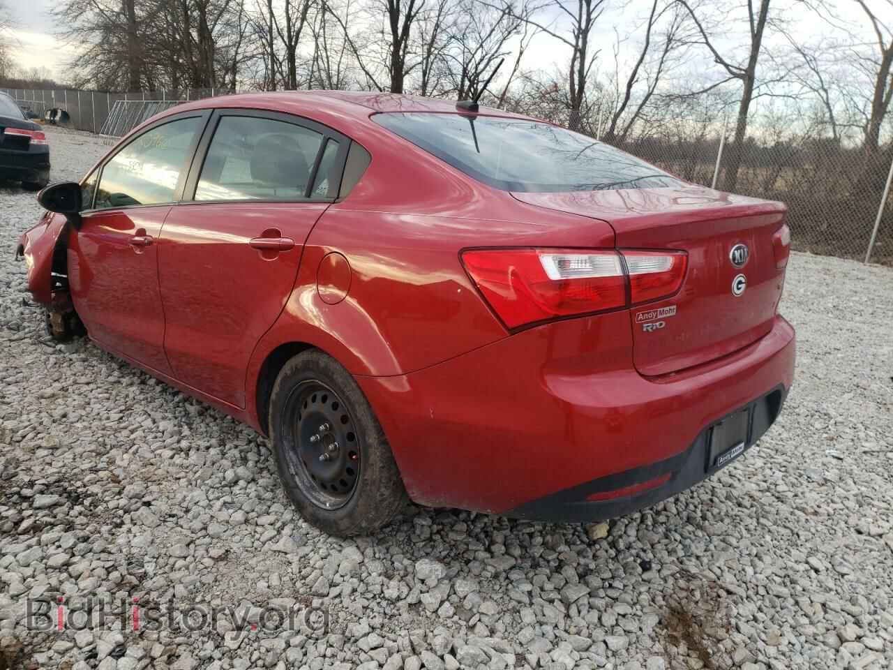 2014 KIA RIO - VIN: KNADM4A36E6361921 - Фото 3