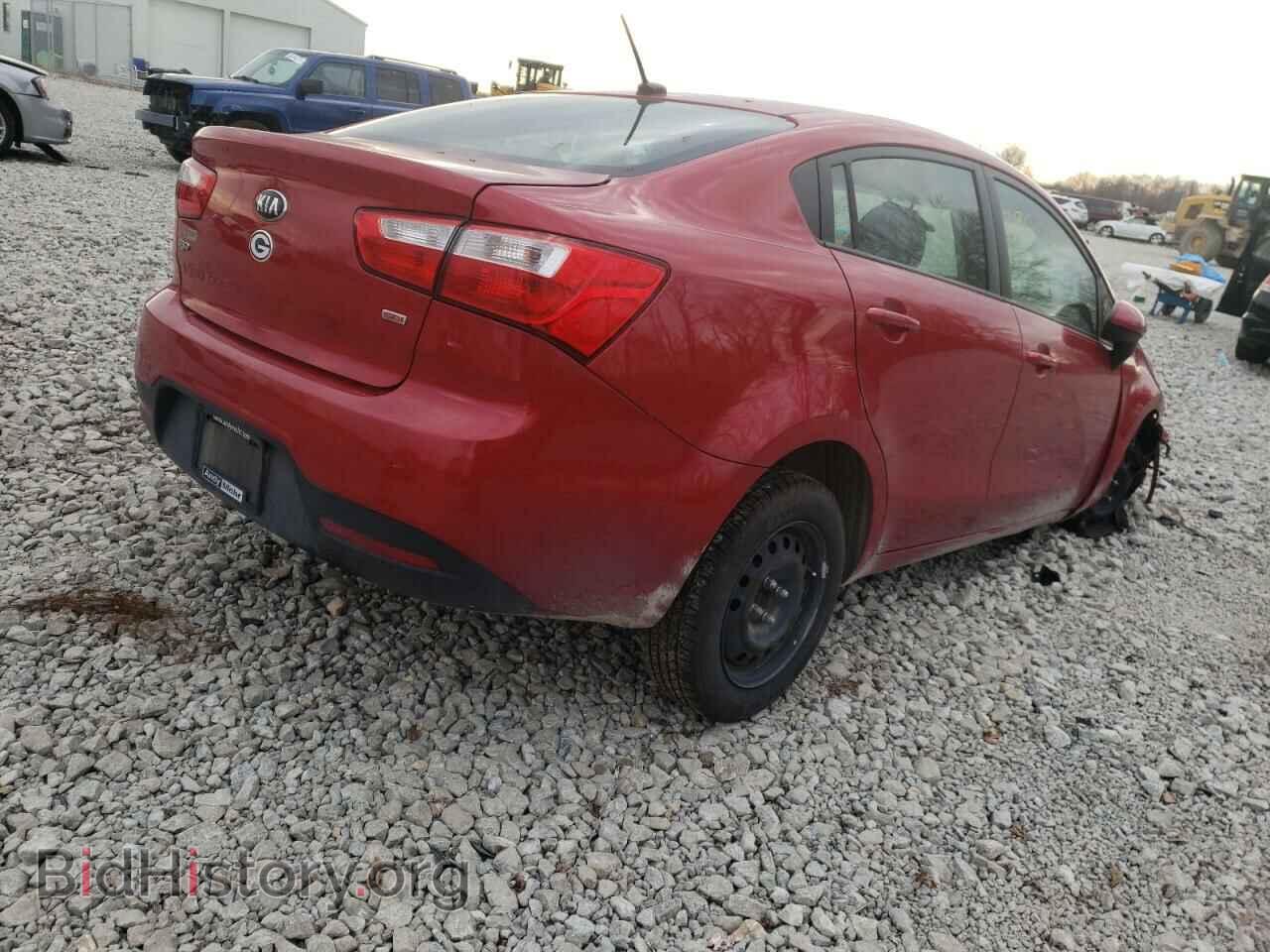 2014 KIA RIO - VIN: KNADM4A36E6361921 - Фото 4