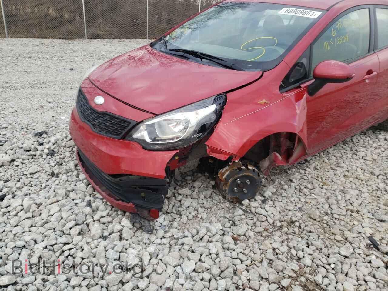 2014 KIA RIO - VIN: KNADM4A36E6361921 - Фото 9