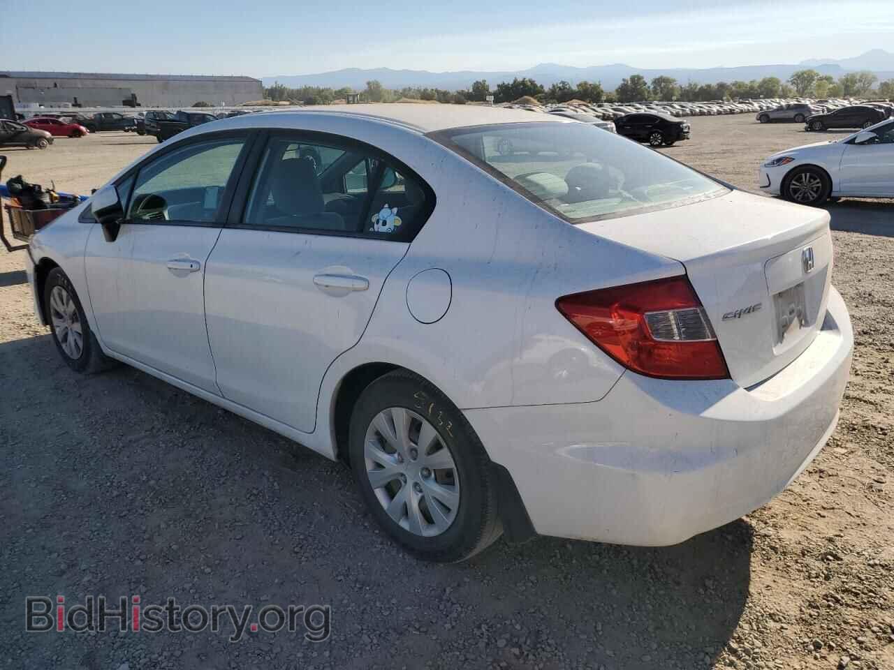 2012 HONDA CIVIC - VIN: 2HGFB2F55CH500448 - Фото 2