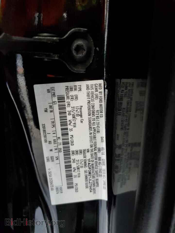 2018 FORD FOCUS - VIN: 1FADP3M21JL278454 - Фото 12