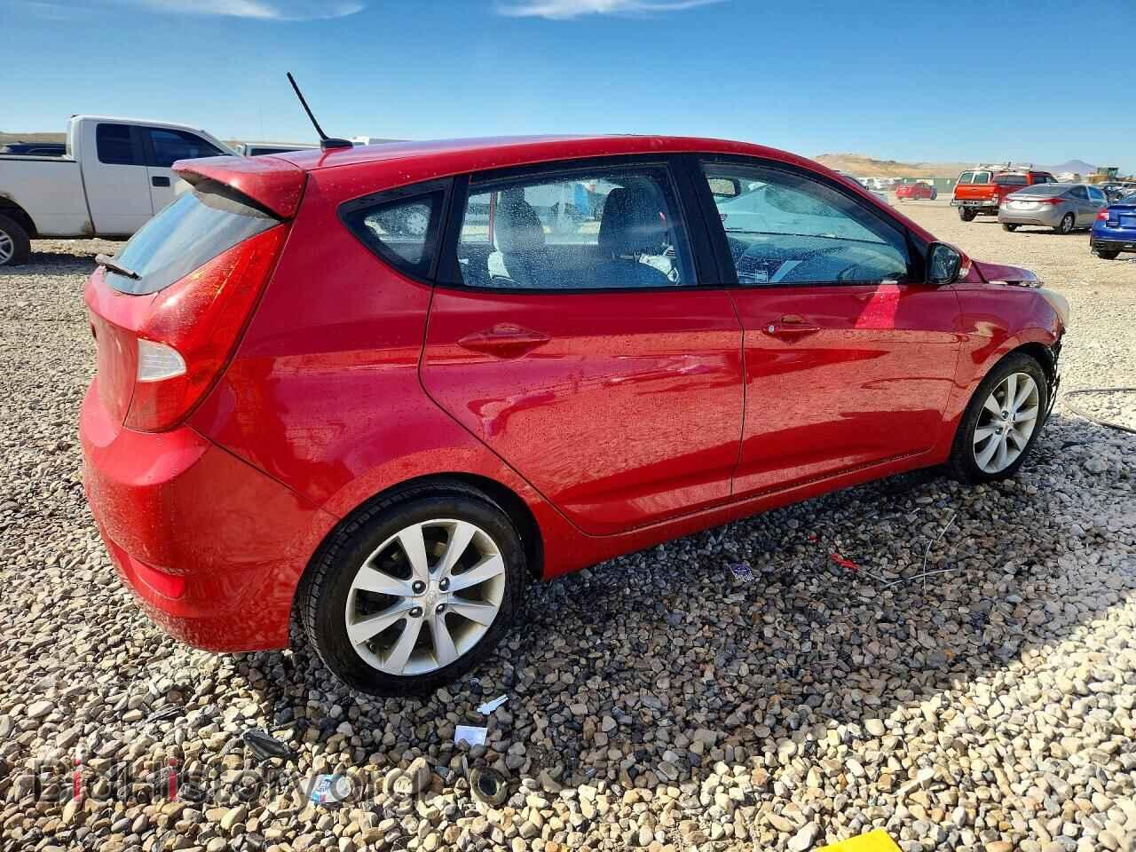 2013 HYUNDAI ACCENT - VIN: KMHCU5AE0DU103213 - Photo 3