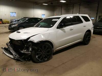 2019 Dodge DURANGO Durango R/, white — VIN 1C4SDJCT9KC717636, Copart