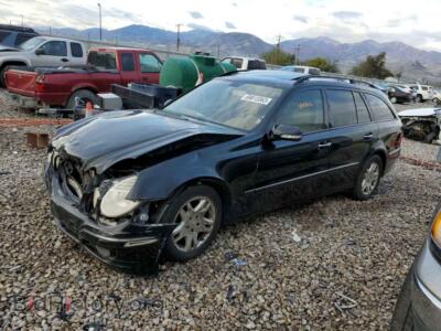 2007 Mercedes-Benz E-CLASS E 350 4MAT, black — VIN WDBUH87X77B168940, Copart