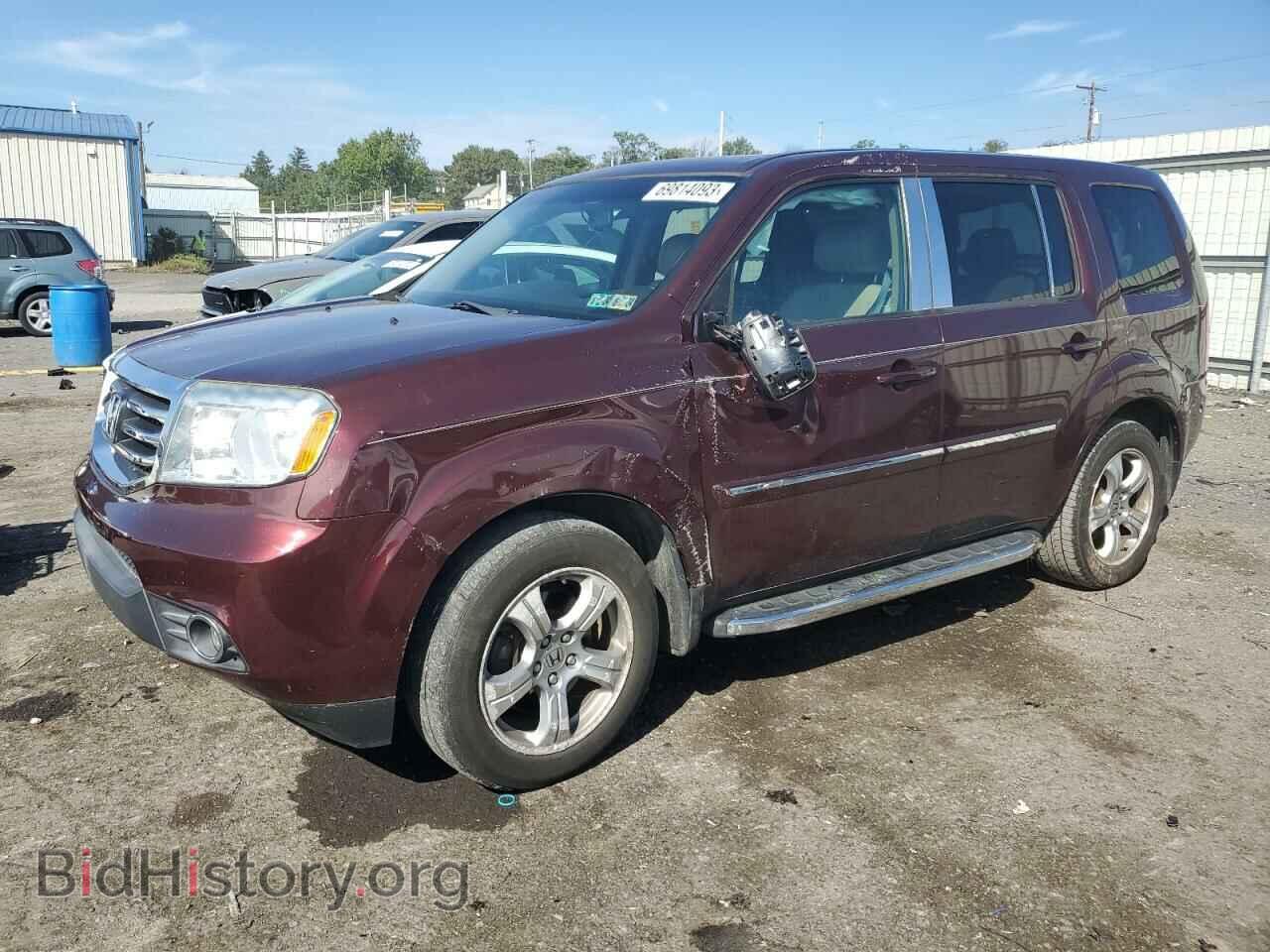 Фотография 5FNYF4H62CB045786 - HONDA PILOT 2012
