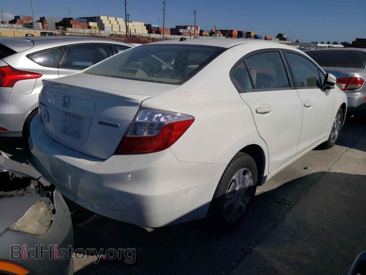 2012 HONDA CIVIC - VIN: JHMFB4F26CS000287 - Фото 3