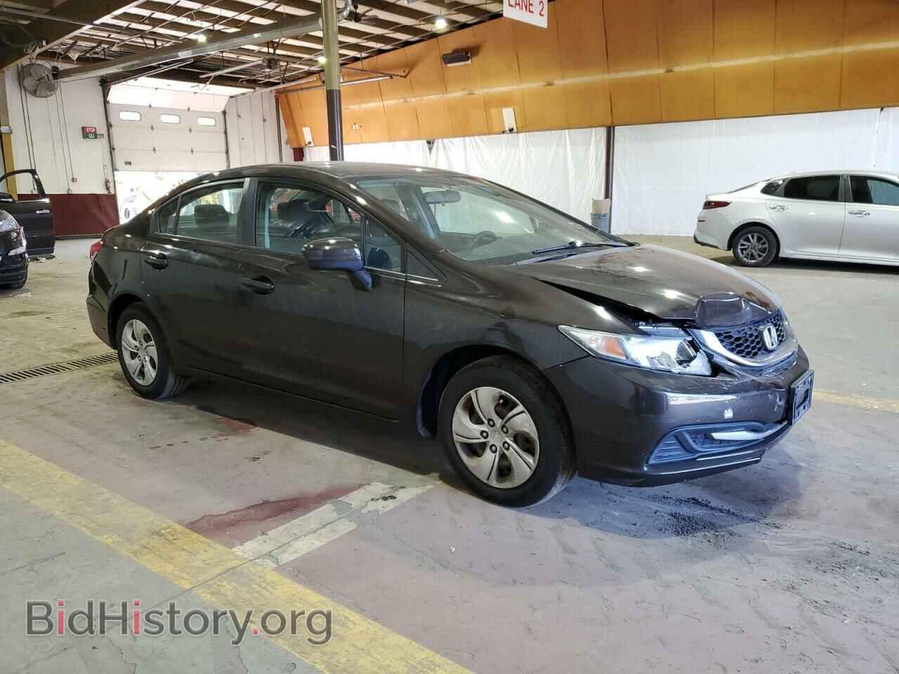 2014 HONDA CIVIC - VIN: 2HGFB2F57EH537181 - Фото 4