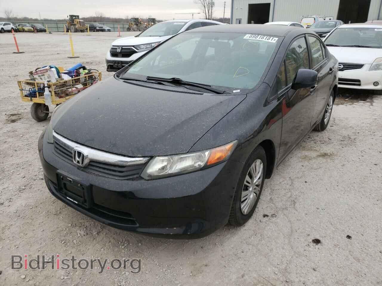 2012 HONDA CIVIC - VIN: 19XFB2F58CE094837 - Фото 2