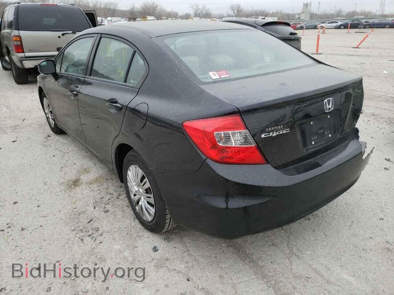 2012 HONDA CIVIC - VIN: 19XFB2F58CE094837 - Фото 3