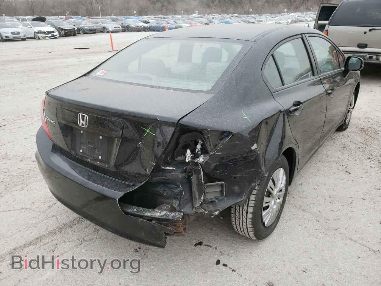 2012 HONDA CIVIC - VIN: 19XFB2F58CE094837 - Фото 4