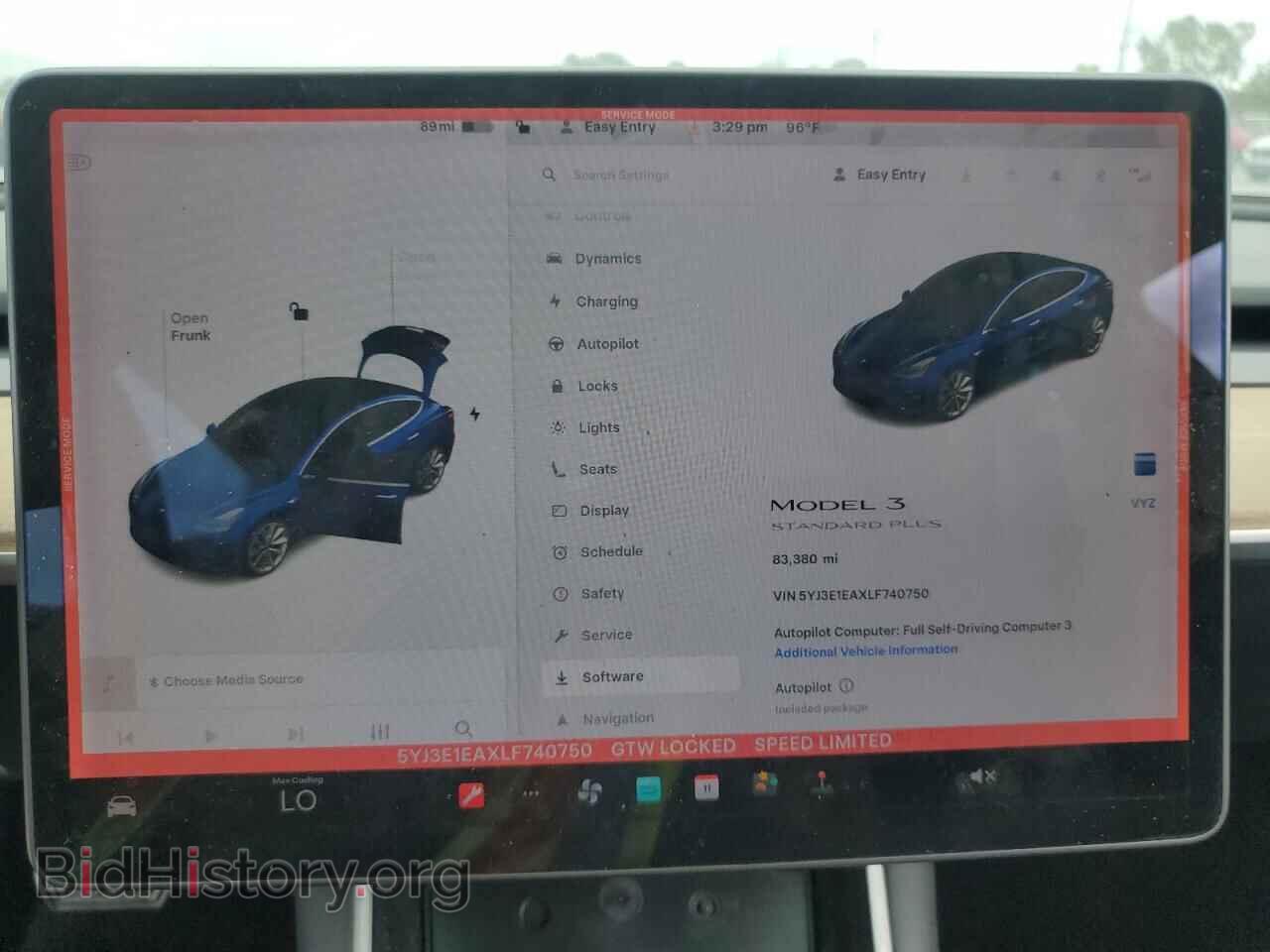2020 TESLA MODEL 3 - VIN: 5YJ3E1EAXLF740750 - Фото 9