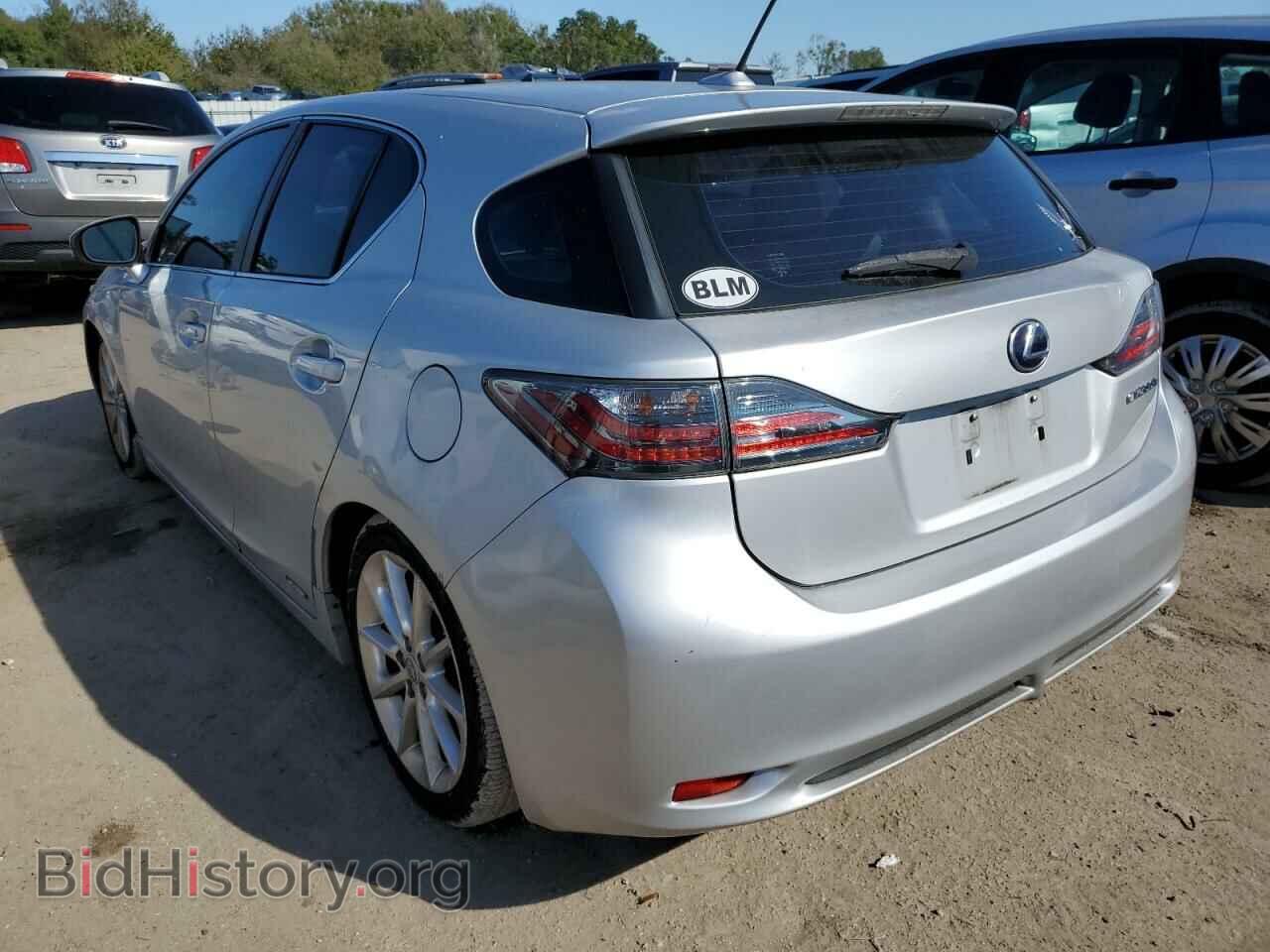2011 LEXUS CT 200 - VIN: JTHKD5BH7B2009183 - Photo 2