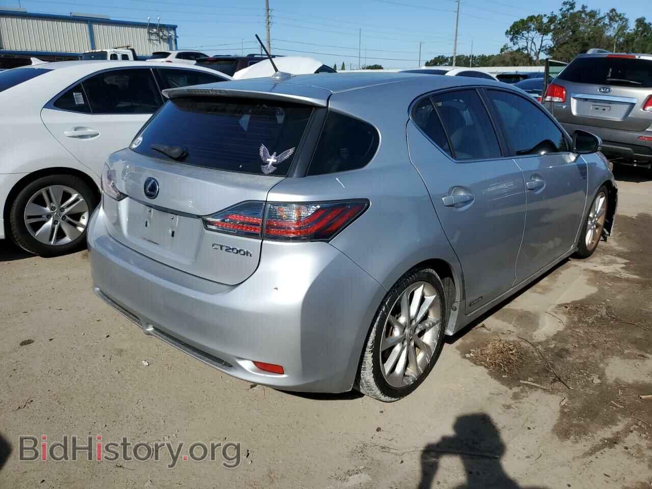 2011 LEXUS CT 200 - VIN: JTHKD5BH7B2009183 - Photo 3