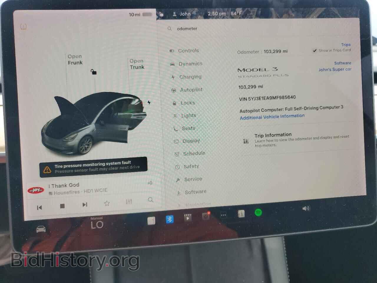 2021 TESLA MODEL 3 - VIN: 5YJ3E1EA9MF985640 - Photo 9