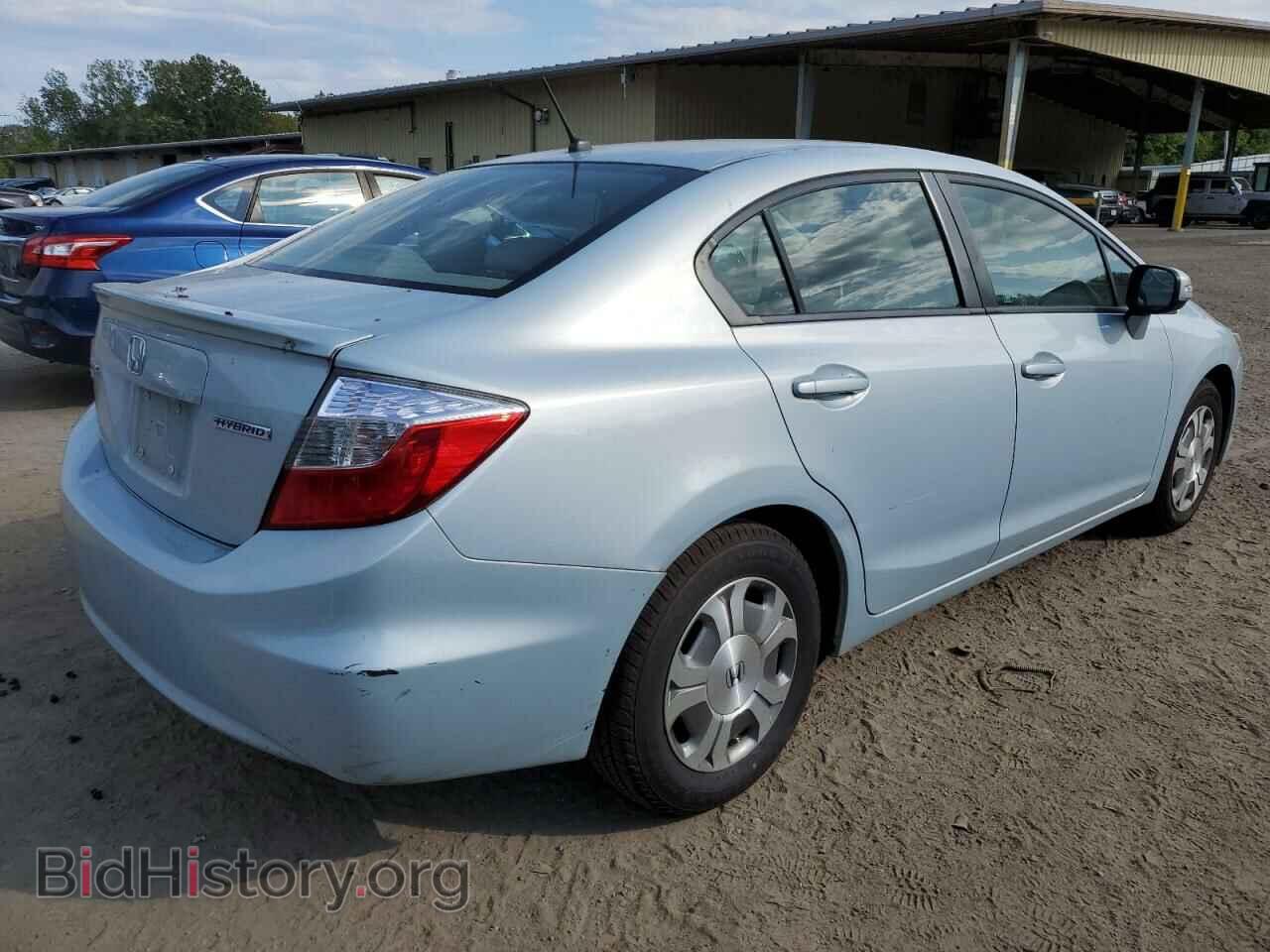 2012 HONDA CIVIC - VIN: JHMFB4F36CS000735 - Фото 3